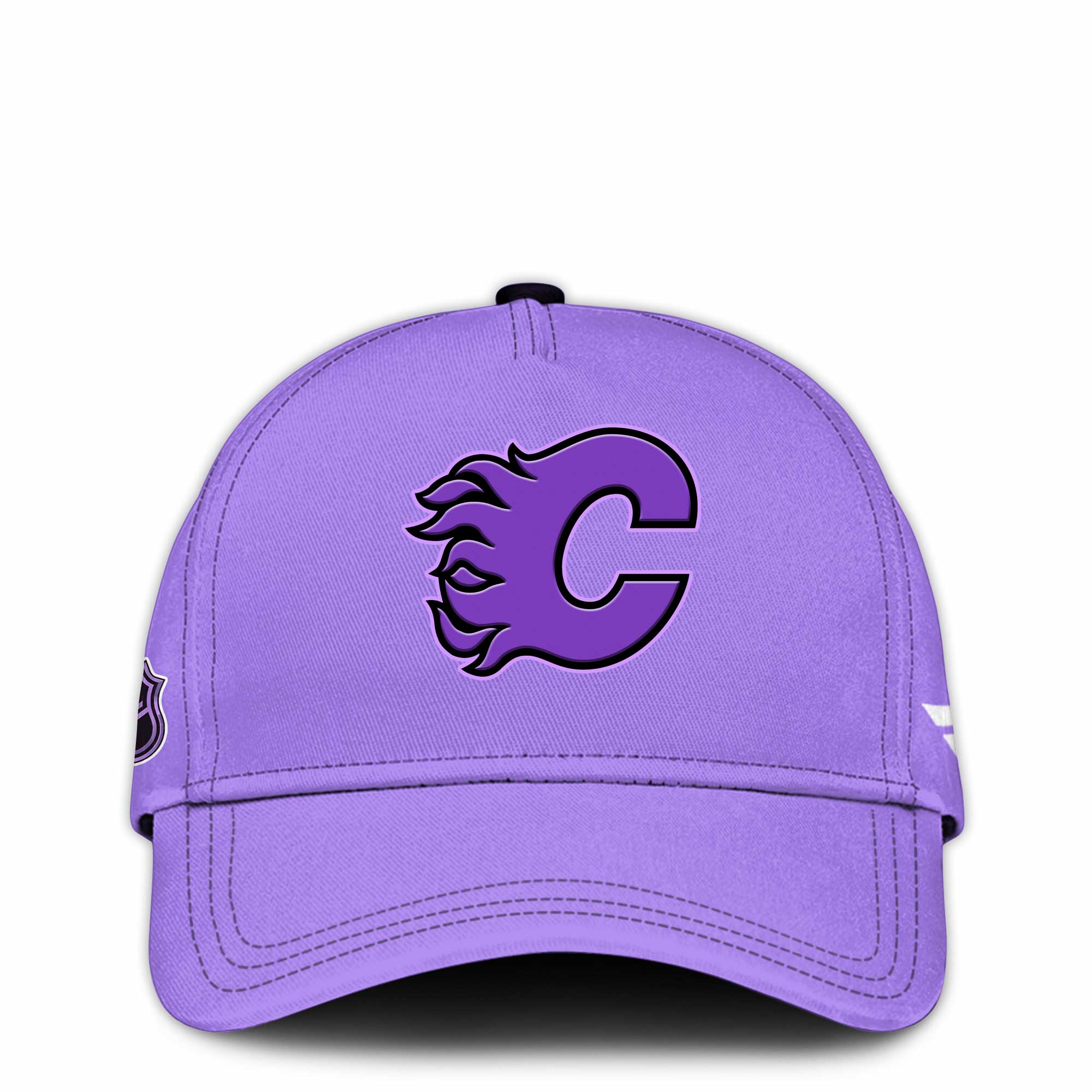 Calgary Flames Hockey Fights Cancer Unisex Hoodie