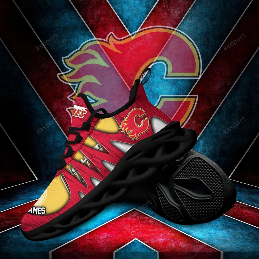 Calgary Flames Max Soul Shoes, Running Sneakers