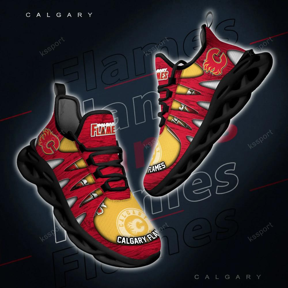 Calgary Flames Max Soul Shoes, Running Sneakers
