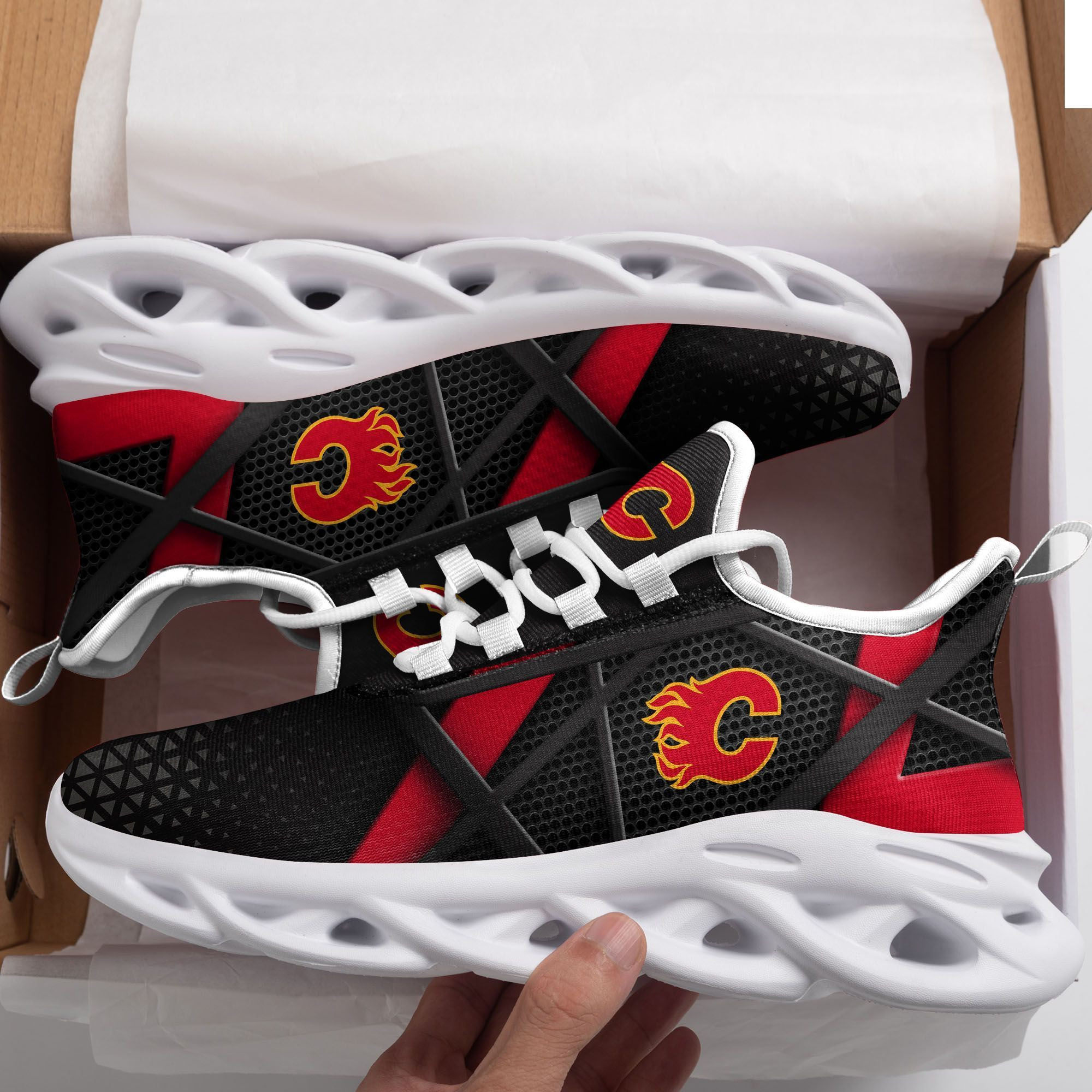 Calgary Flames Max Soul Sneakers Shoes
