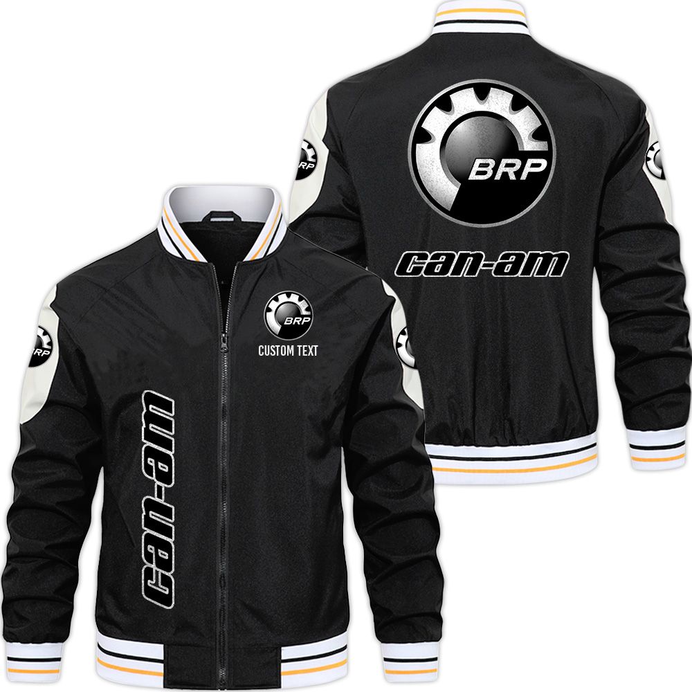 Can Am Varsity Jacket, Zipper Jackets Customize Name
