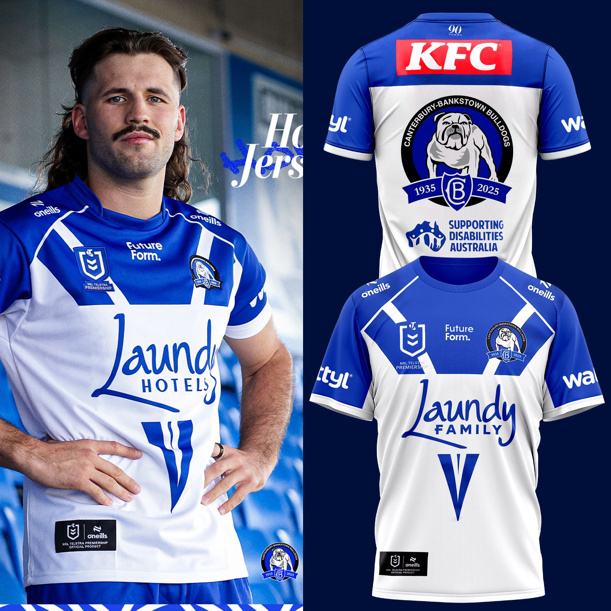 Canterbury-Bankstown Bulldogs 2025 Tee