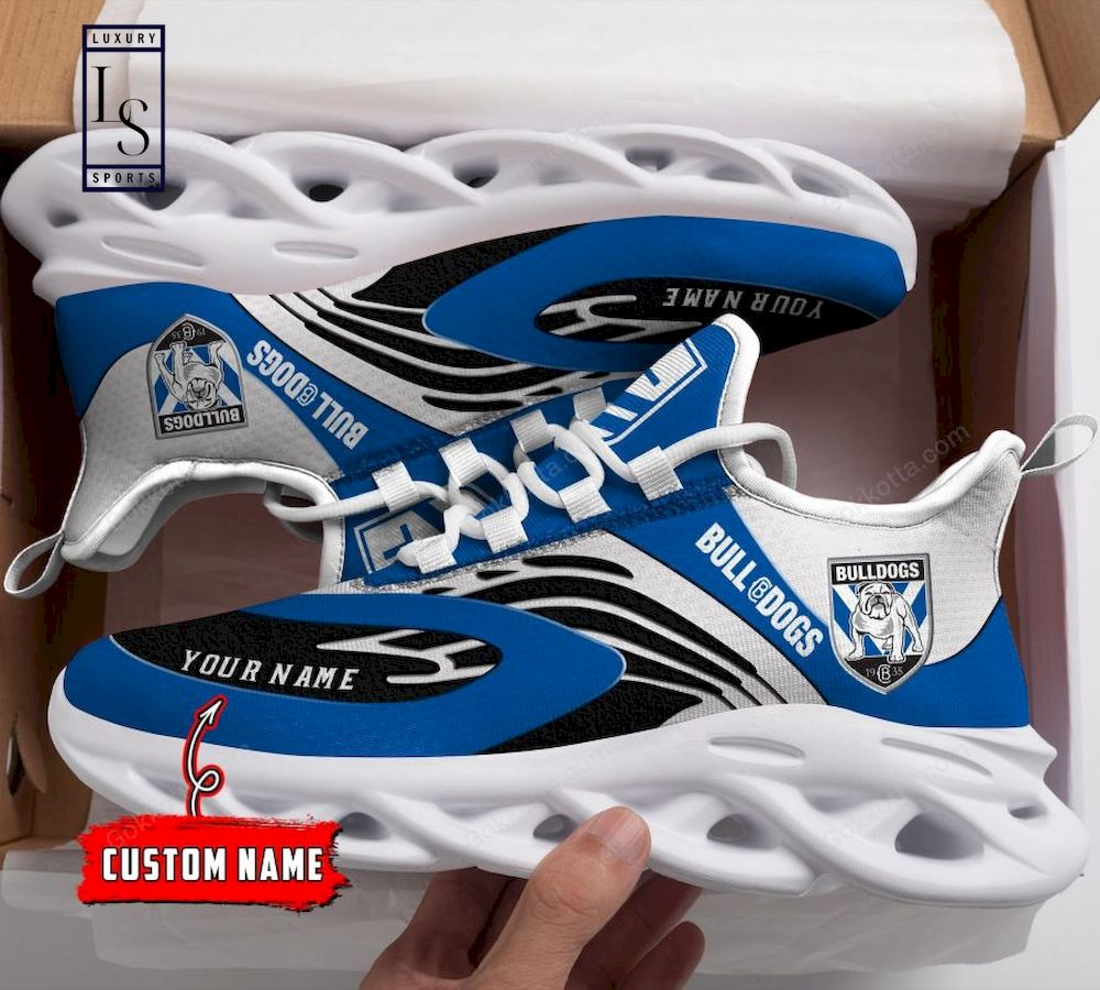 Canterbury-Bankstown Bulldogs NRL Personalized Max Soul Shoes