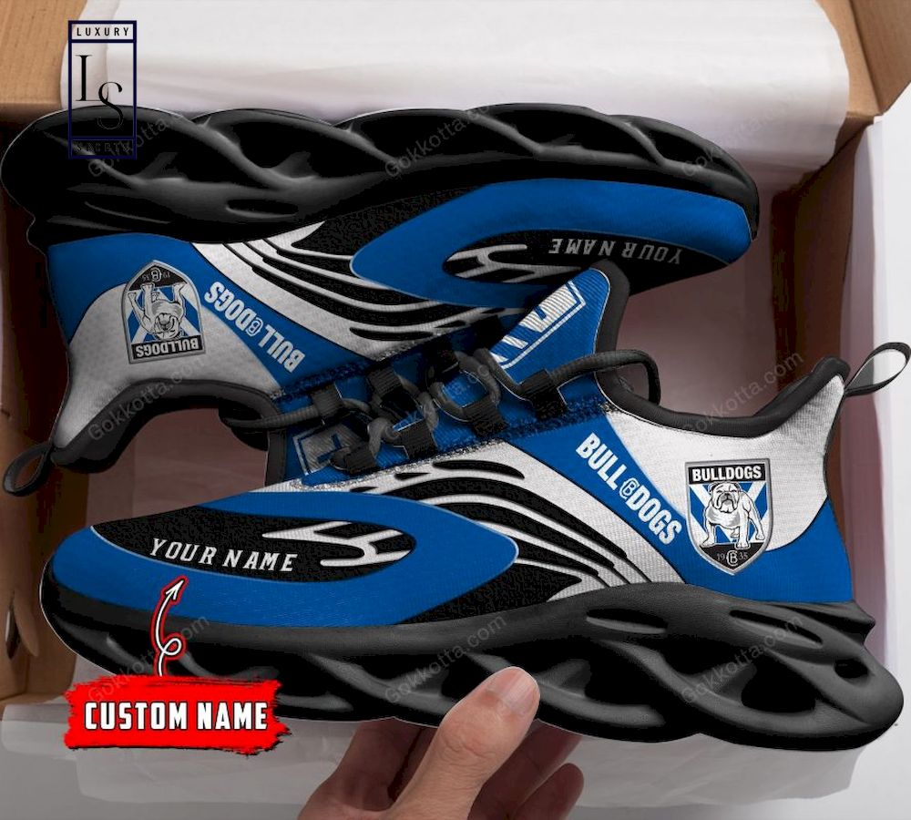 Canterbury-Bankstown Bulldogs NRL Personalized Max Soul Shoes