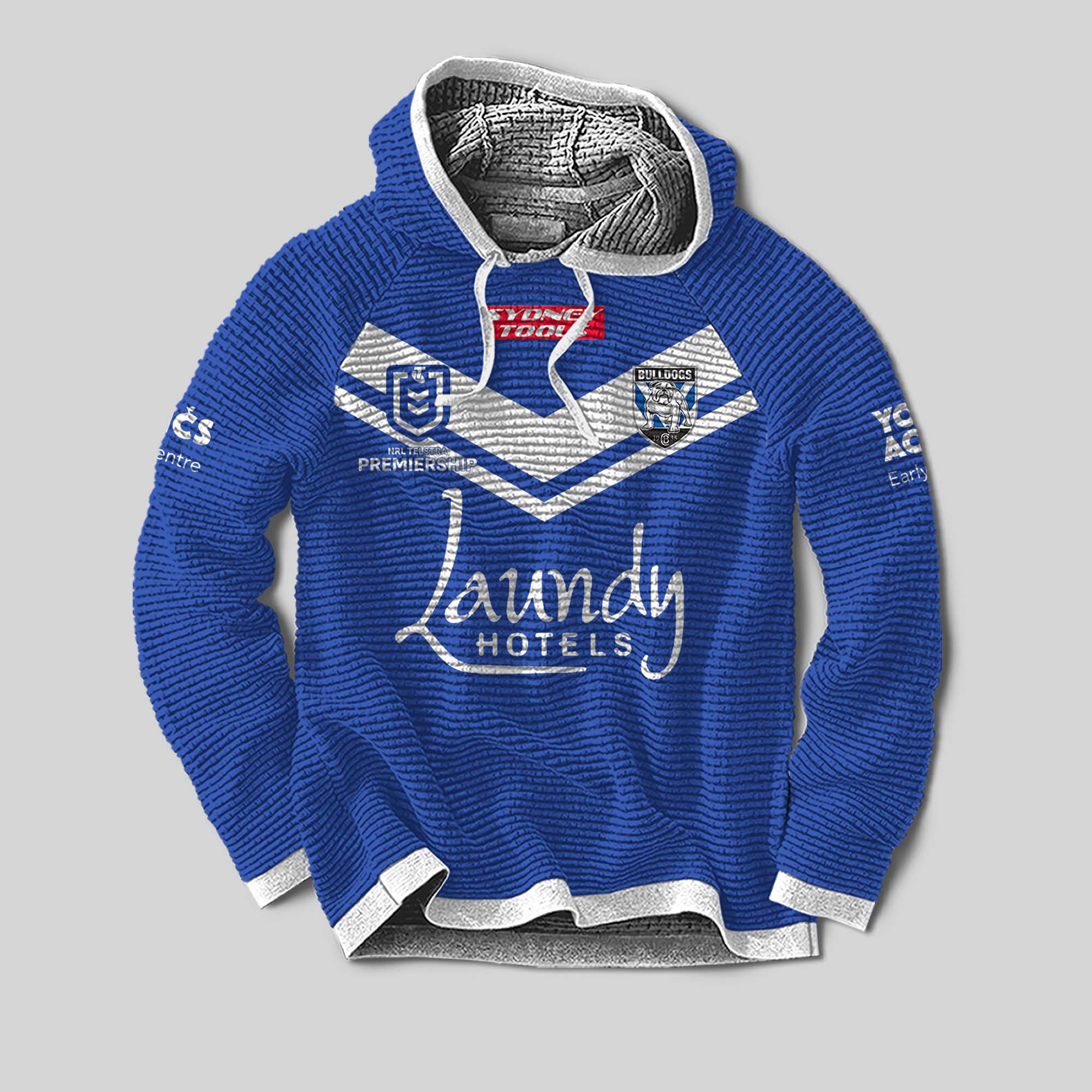 Canterbury Bulldogs 3D New Hoodie