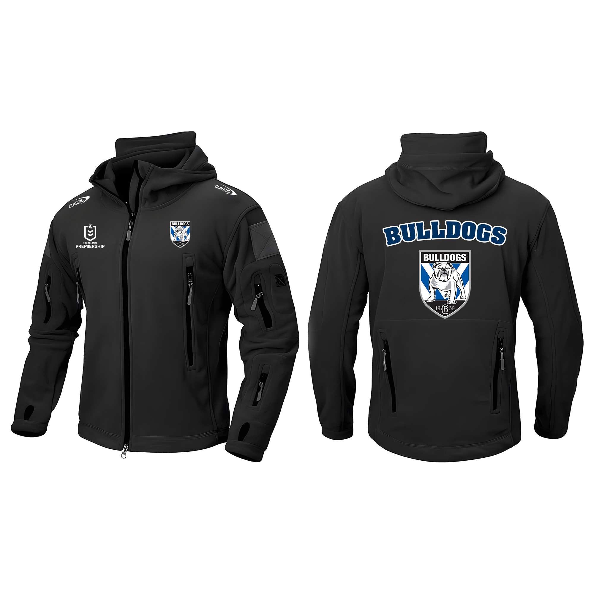 Canterbury Bulldogs Army Jacket Edition