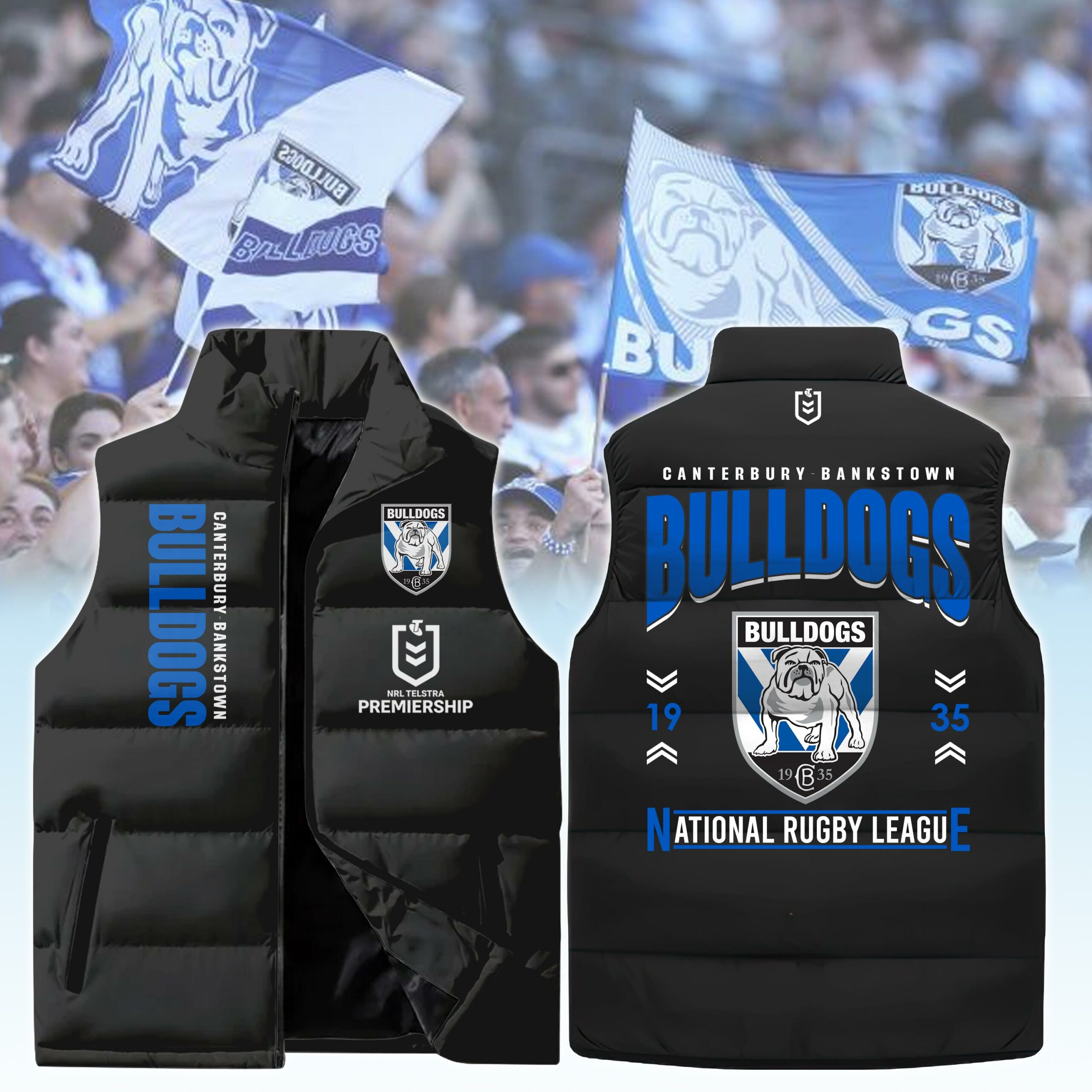 CanterburyBankstown Bulldogs Premium Cotton Vest