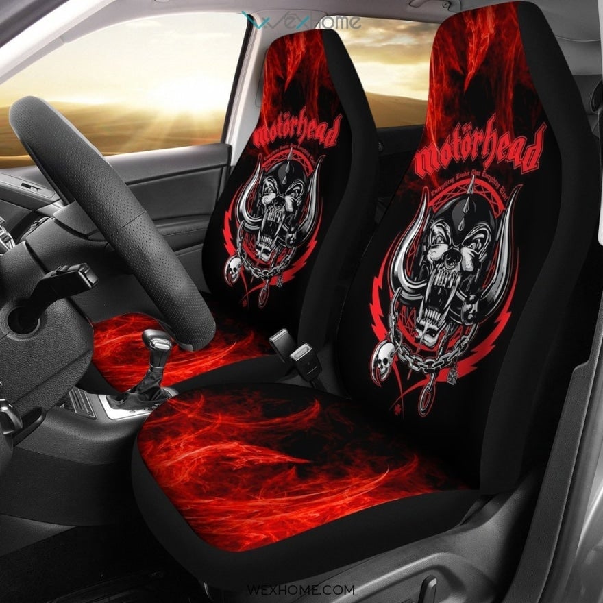 Car Seat Covers - Motorhead