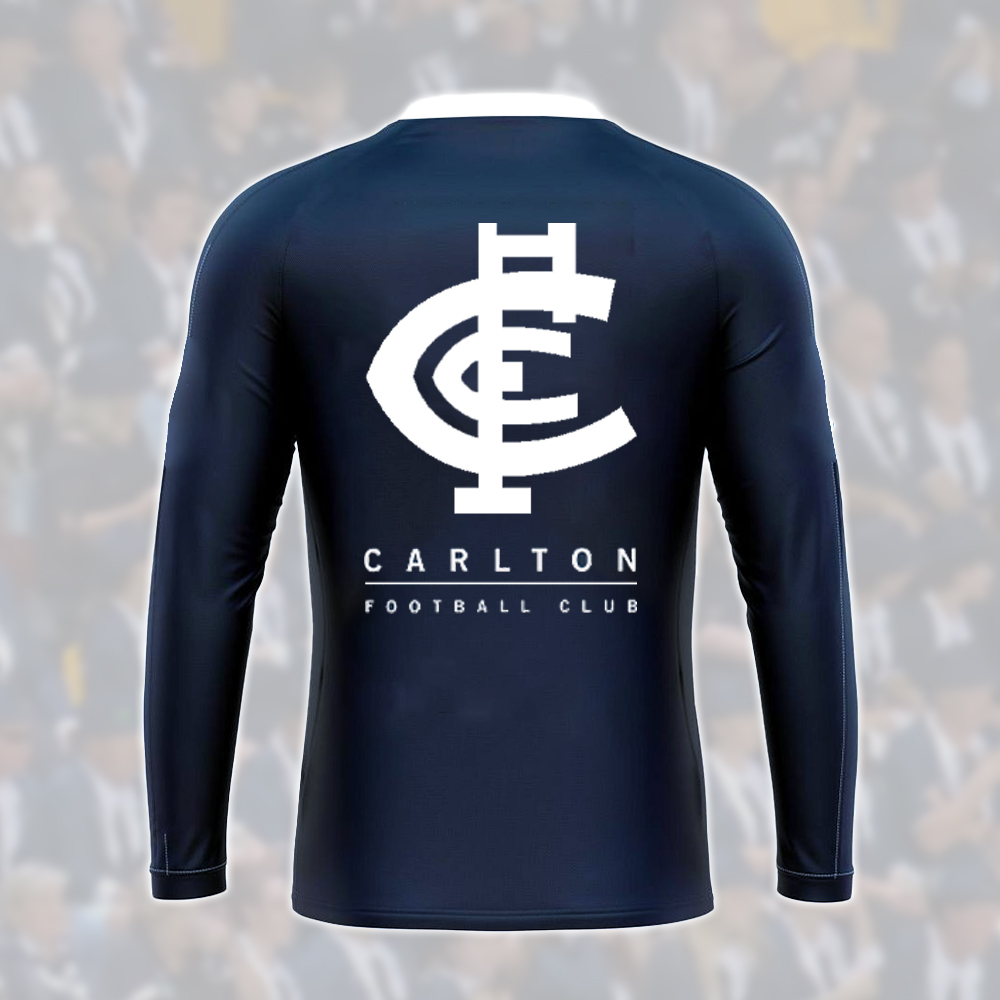 Carlton Blues AFL Long Sleeve Fans