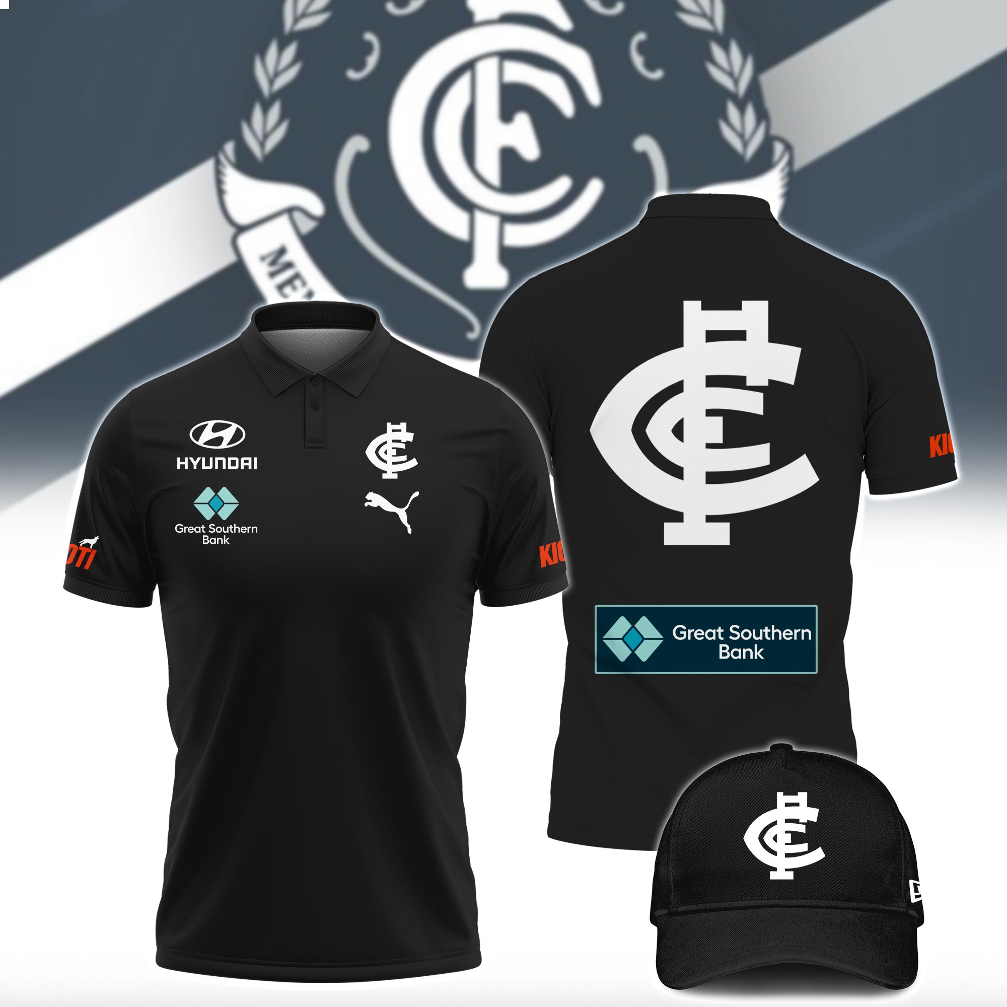 Carlton Blues AFL Polo
