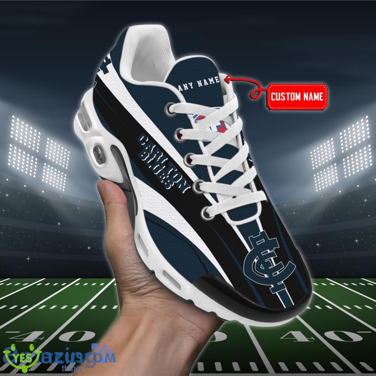 Carlton Blues Personalized Name Air Cushion Sports Shoes Sneaker KLTNS220220