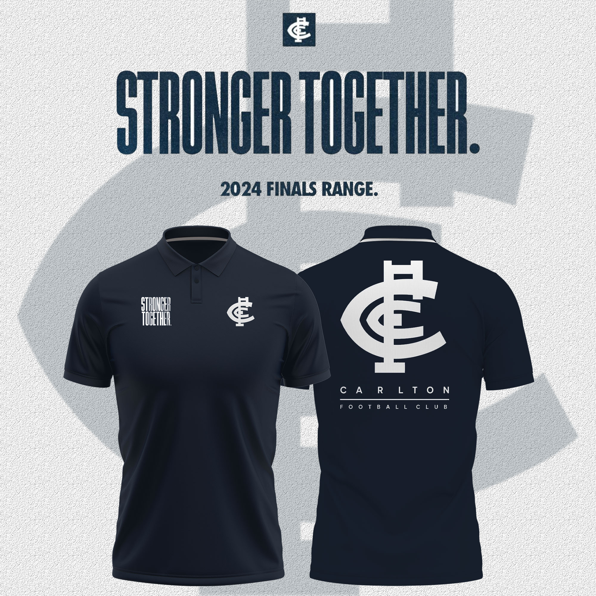 Carlton Stronger Together Adult Polo