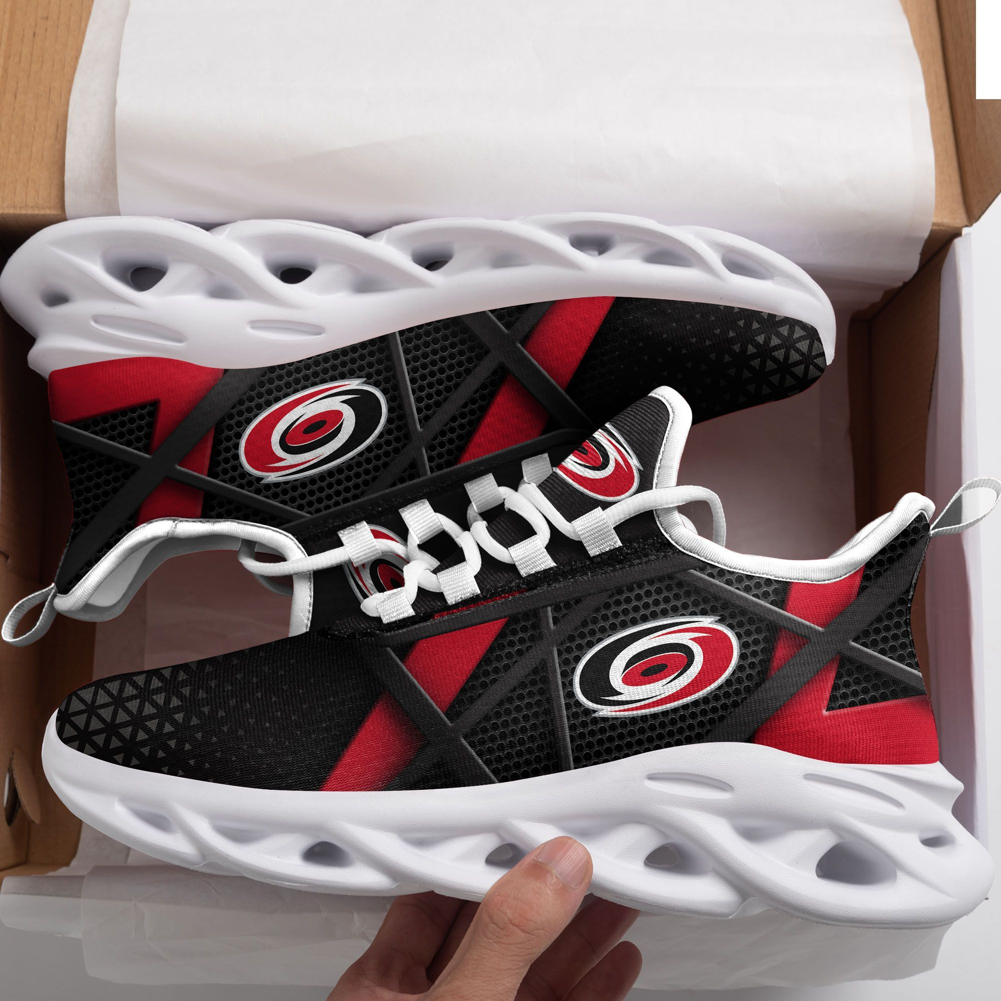 Carolina Hurricanes Max Soul Sneakers Shoes