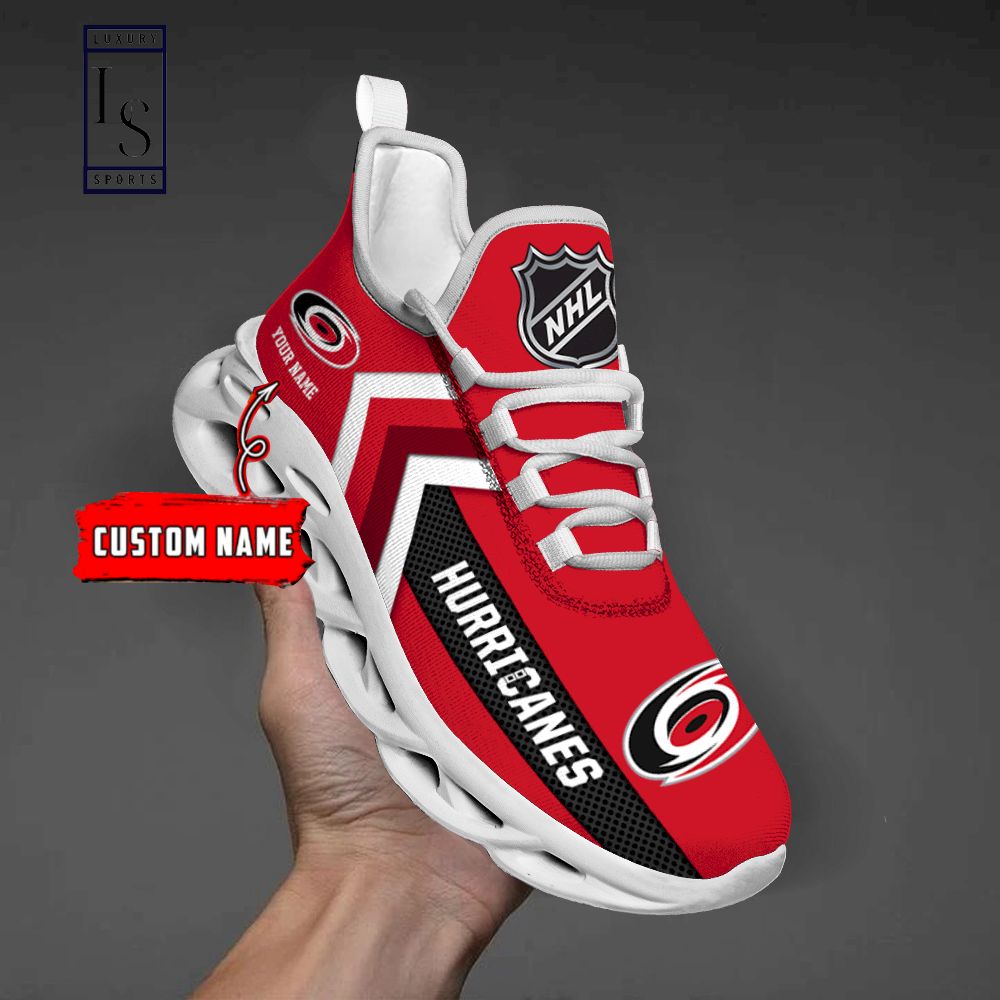Carolina Hurricanes NHL Personalized Max Soul Shoes