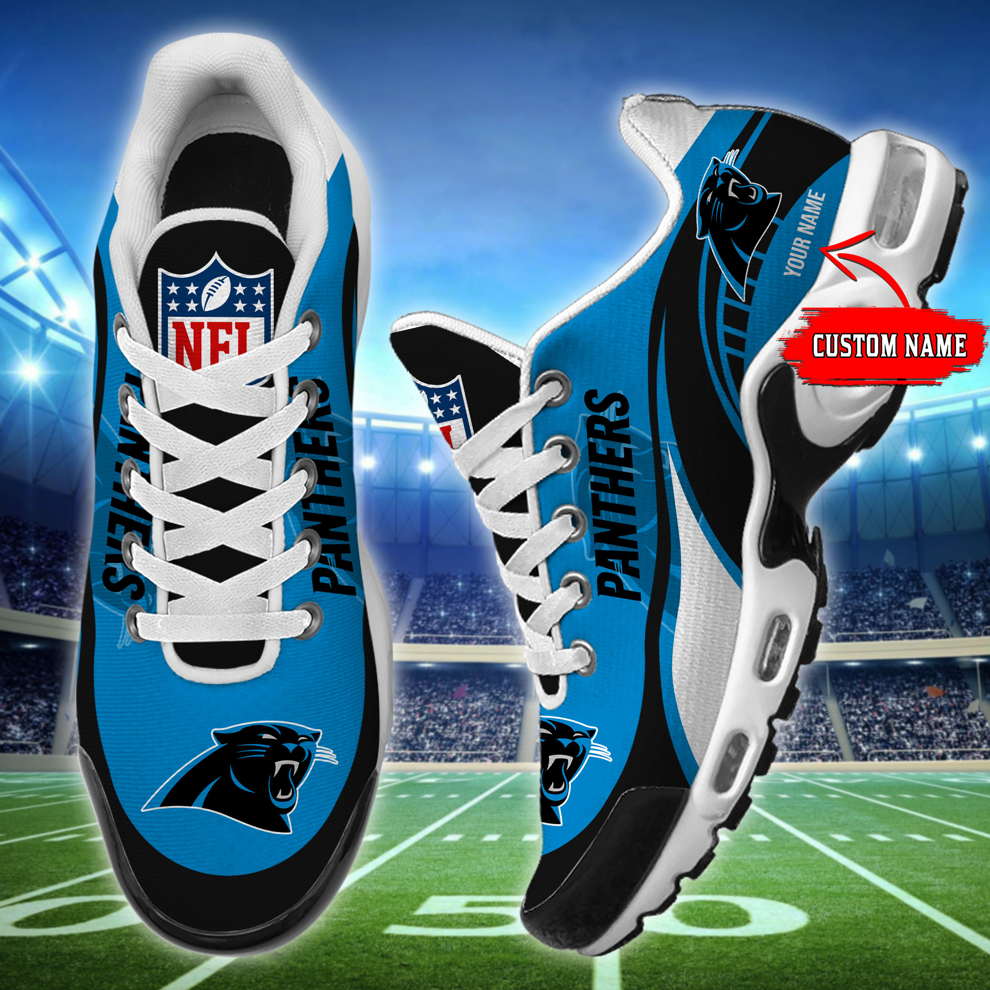 Carolina Panthers-32 Teams TN H56 SHOES Cool Gift-SP18082337ID02