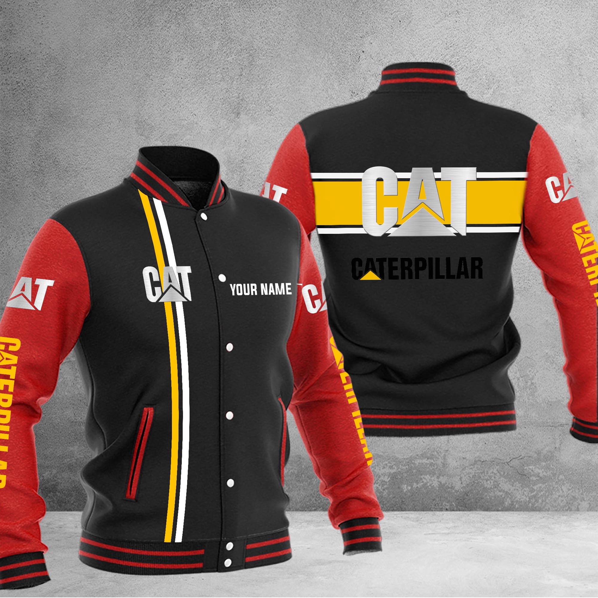 Caterpillar Baseball Jacket