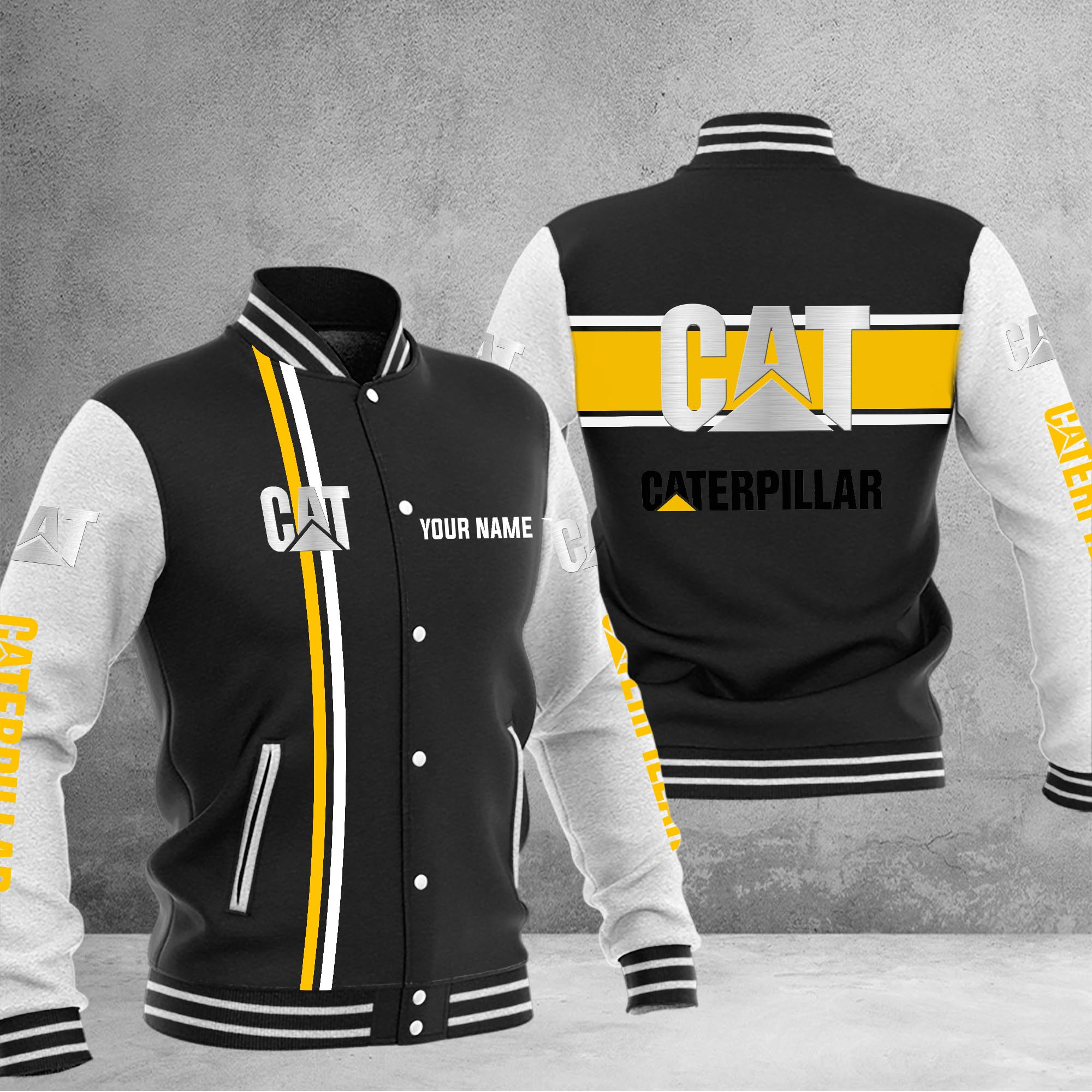 Caterpillar Baseball Jacket