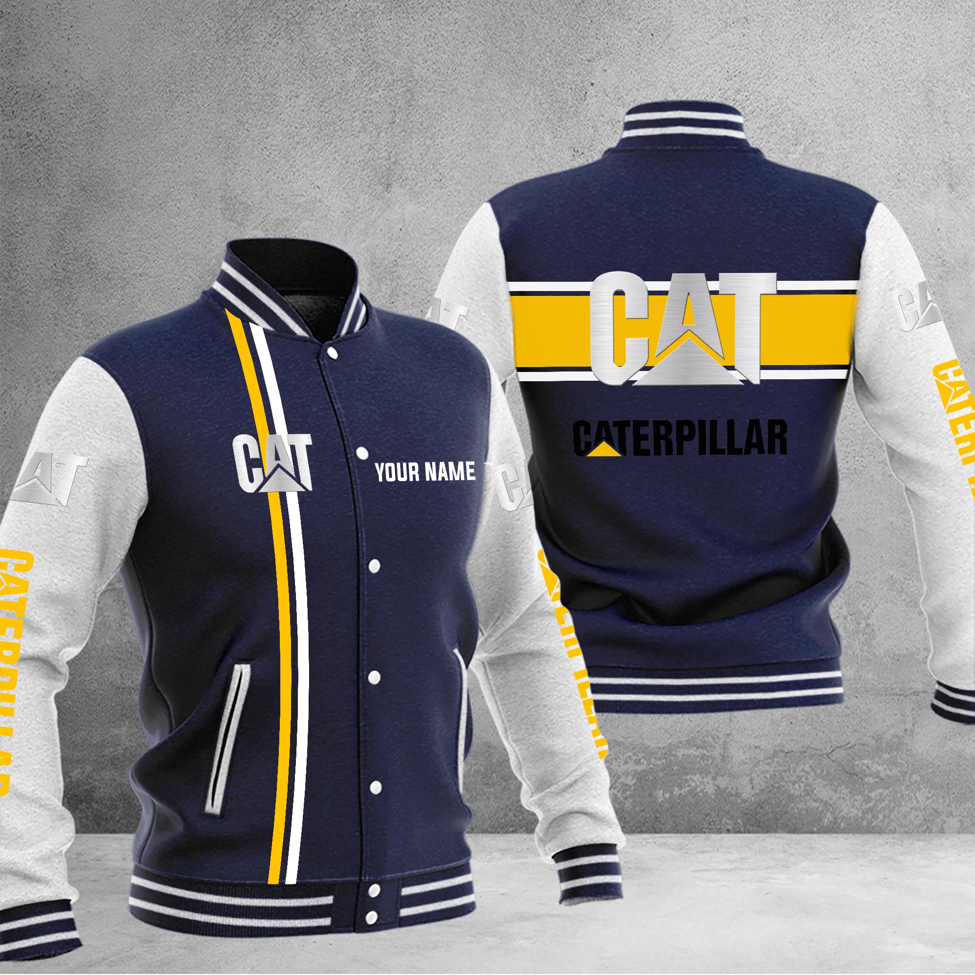 Caterpillar Baseball Jacket