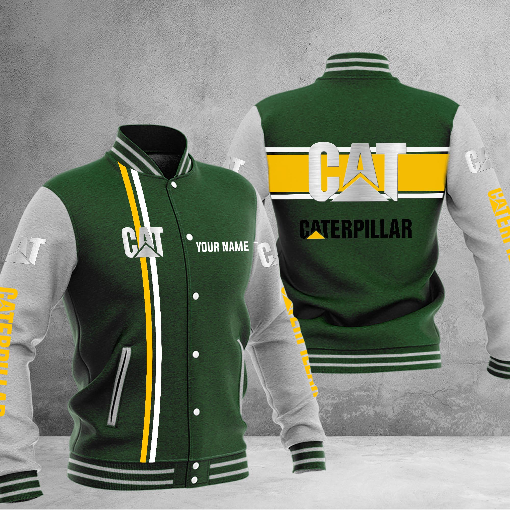 Caterpillar Baseball Jacket
