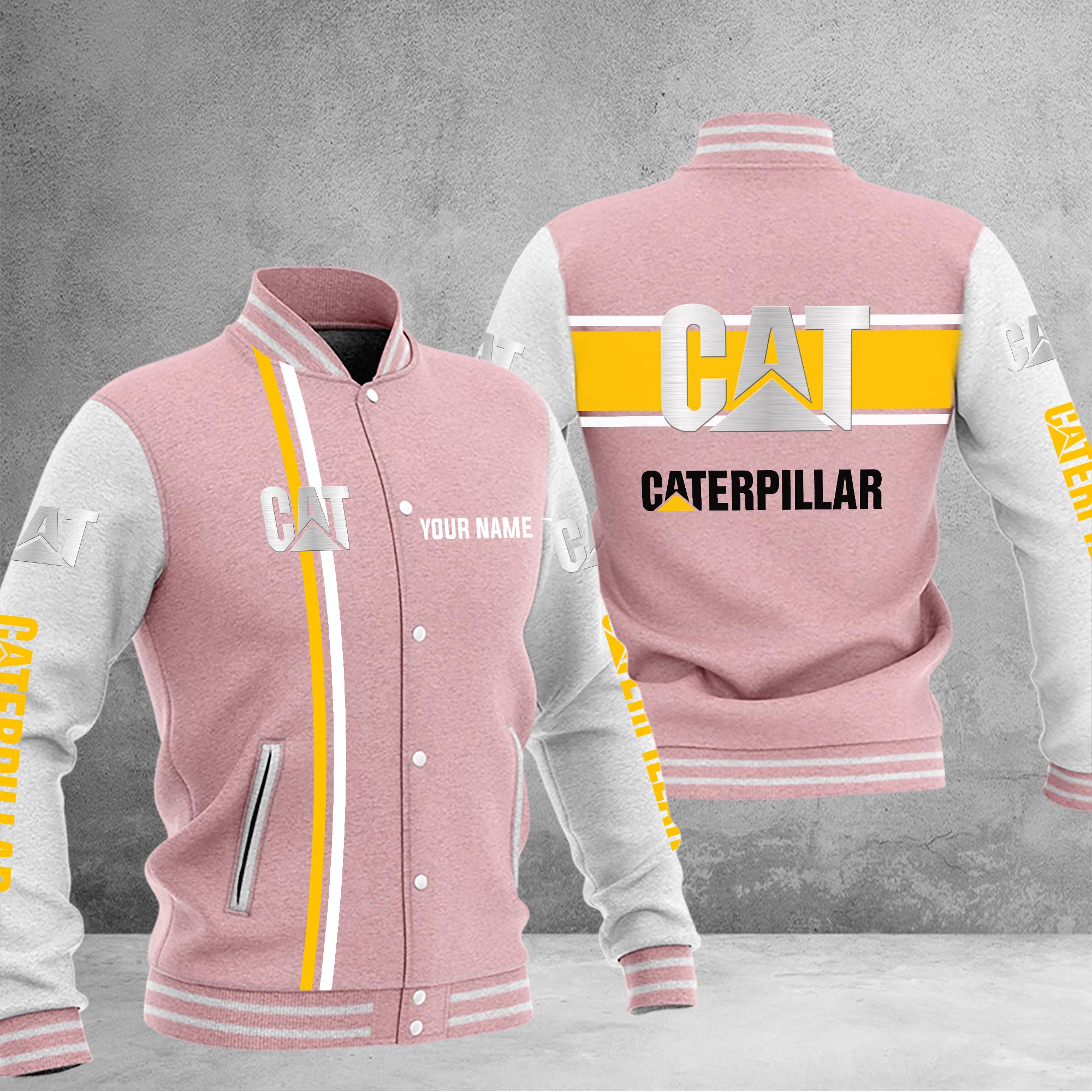 Caterpillar Baseball Jacket