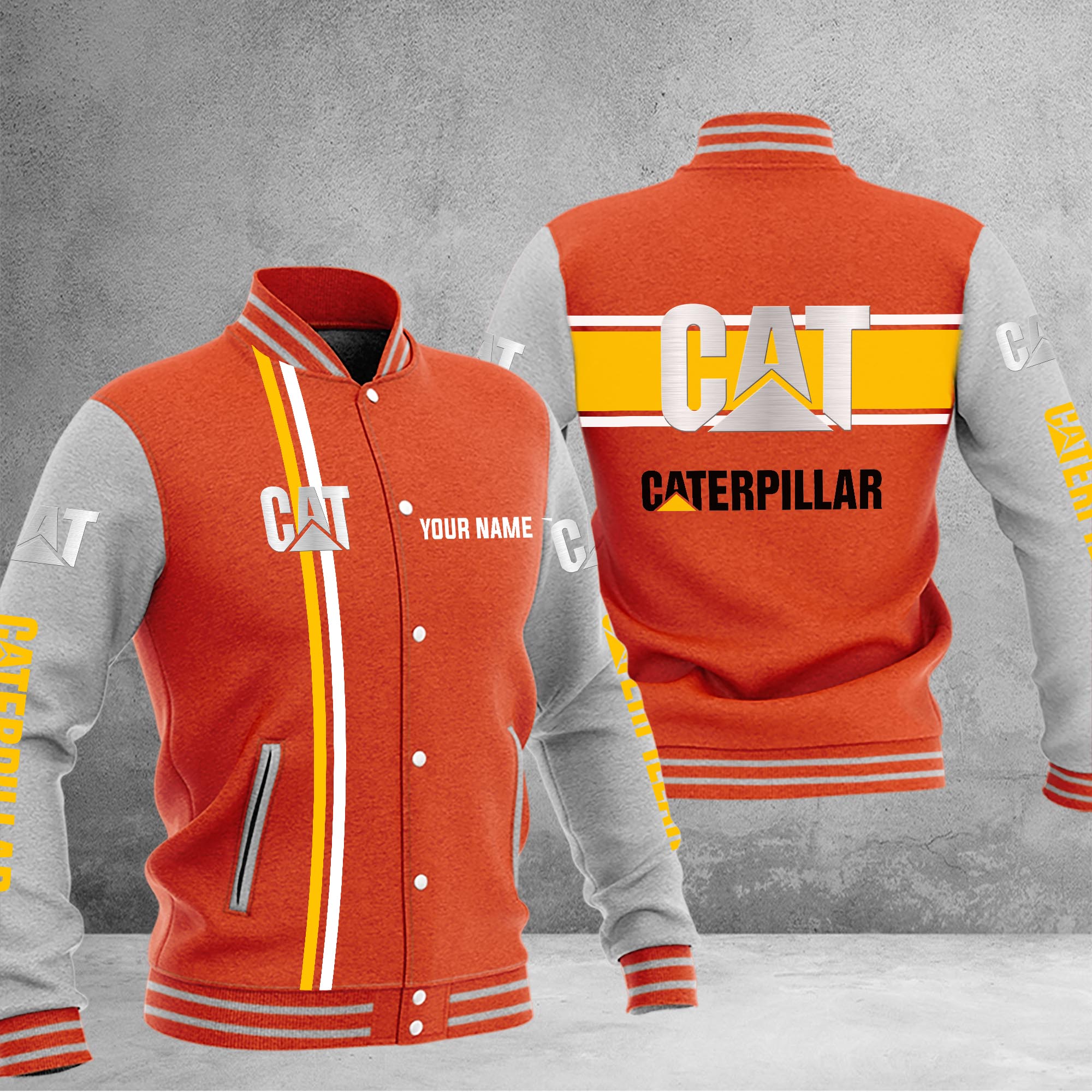 Caterpillar Baseball Jacket