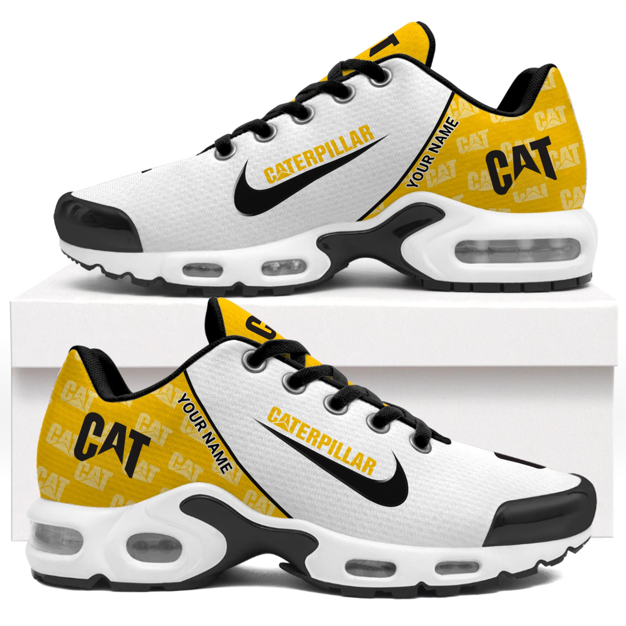 Caterpillar Personalized Name Air Cushion Sports Shoes 1059