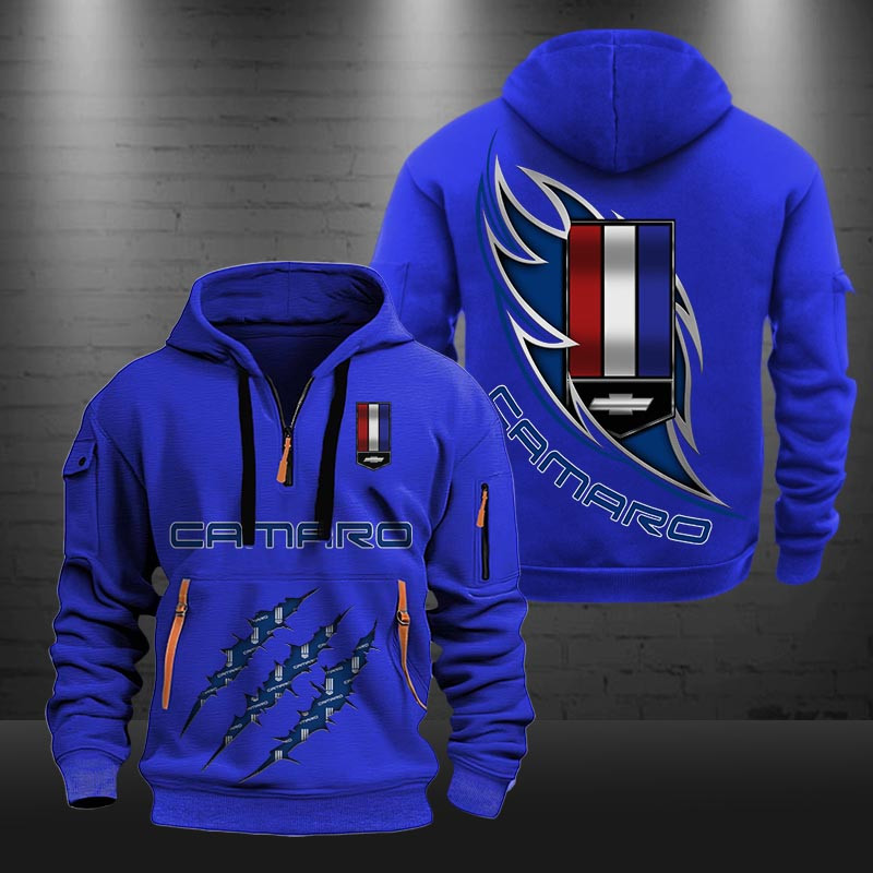 Chevrolet Camaro New Zip Hoodie 0430 Multicolor