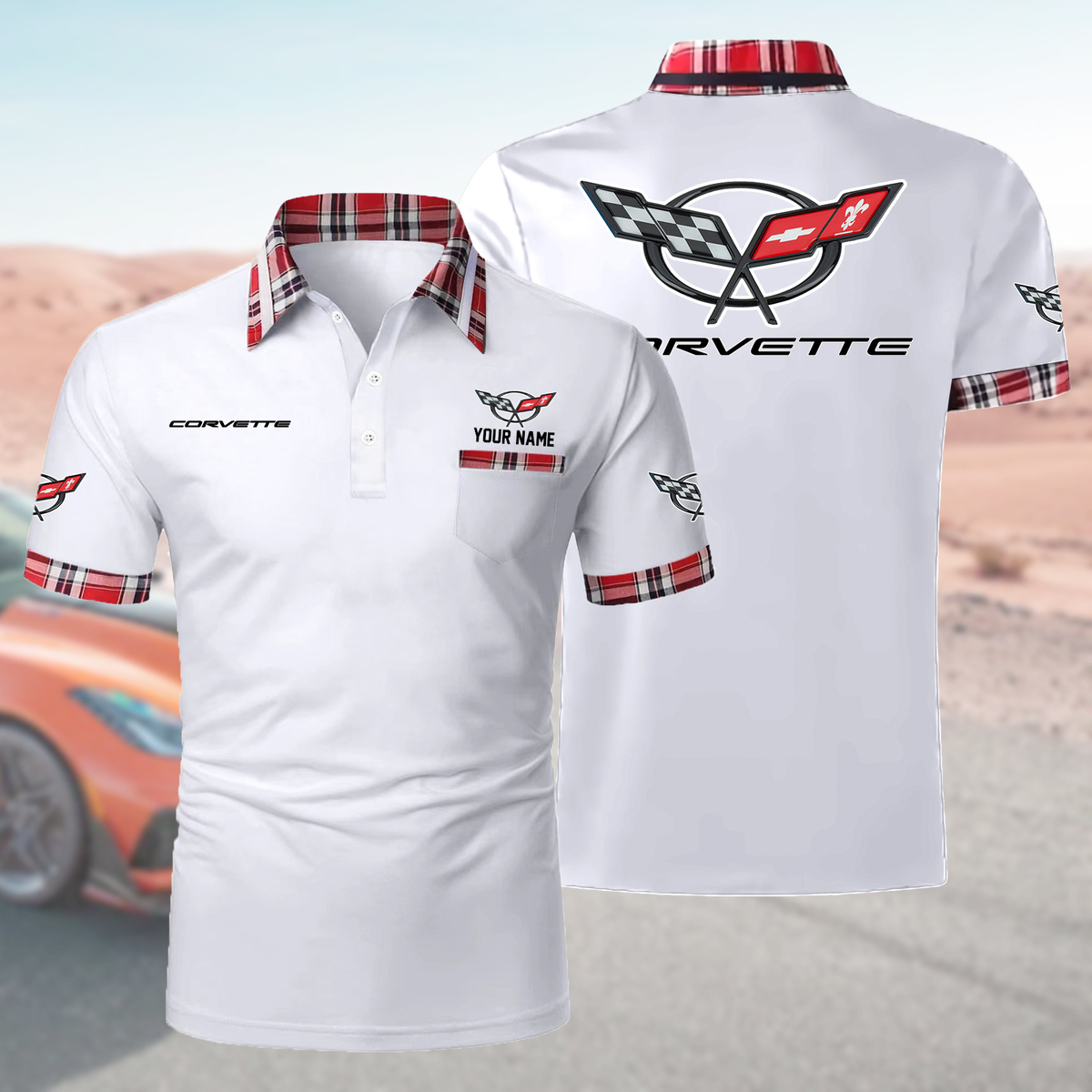 Chevrolet Corvette C5 Polo Shirt
