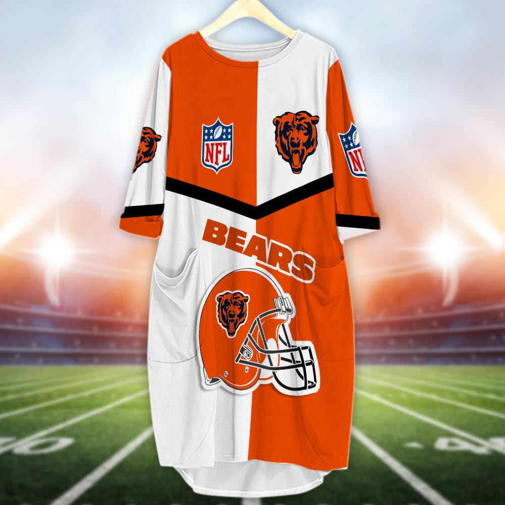 Chicago Bears 3D Caftan