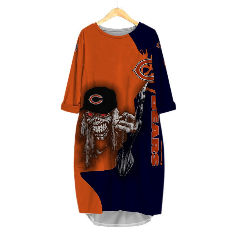 Chicago Bears All Over Print Caftan3052