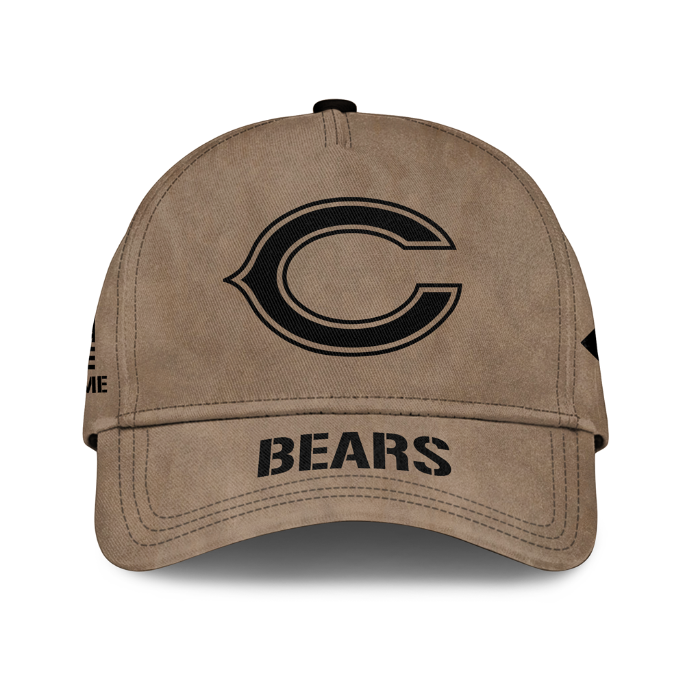 Chicago Bears Salute To Service Personalized H267 Fleece Tactical Jacket Set SP06122306ID02DS01