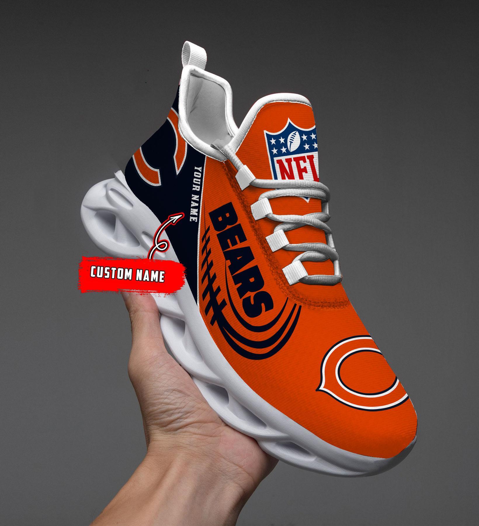 Chicago Bears Shoes Custom Max Soul Shoes V06
