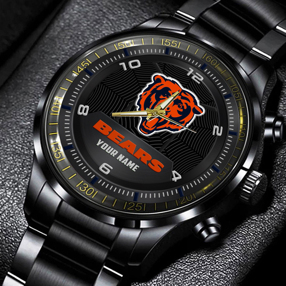 Chicago Bears Stainless Steel Watch