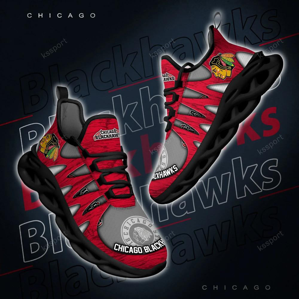 Chicago Blackhawks Max Soul Shoes, Running Sneakers