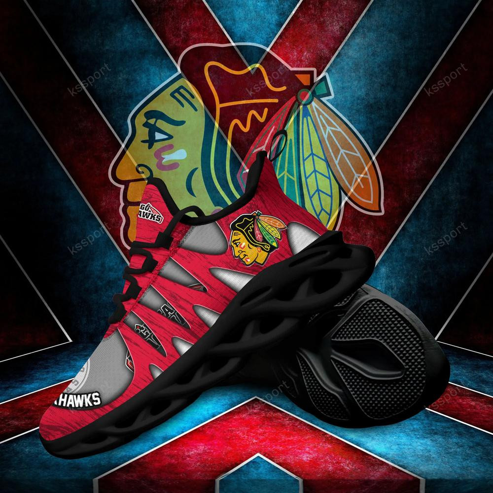 Chicago Blackhawks Max Soul Shoes, Running Sneakers