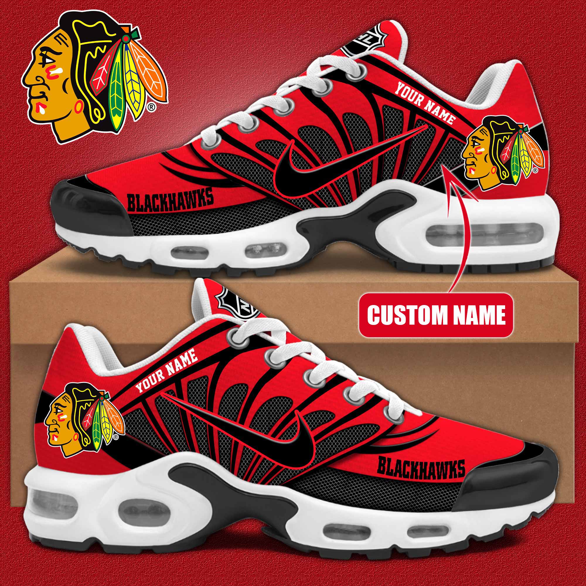 Chicago Blackhawks Shoes