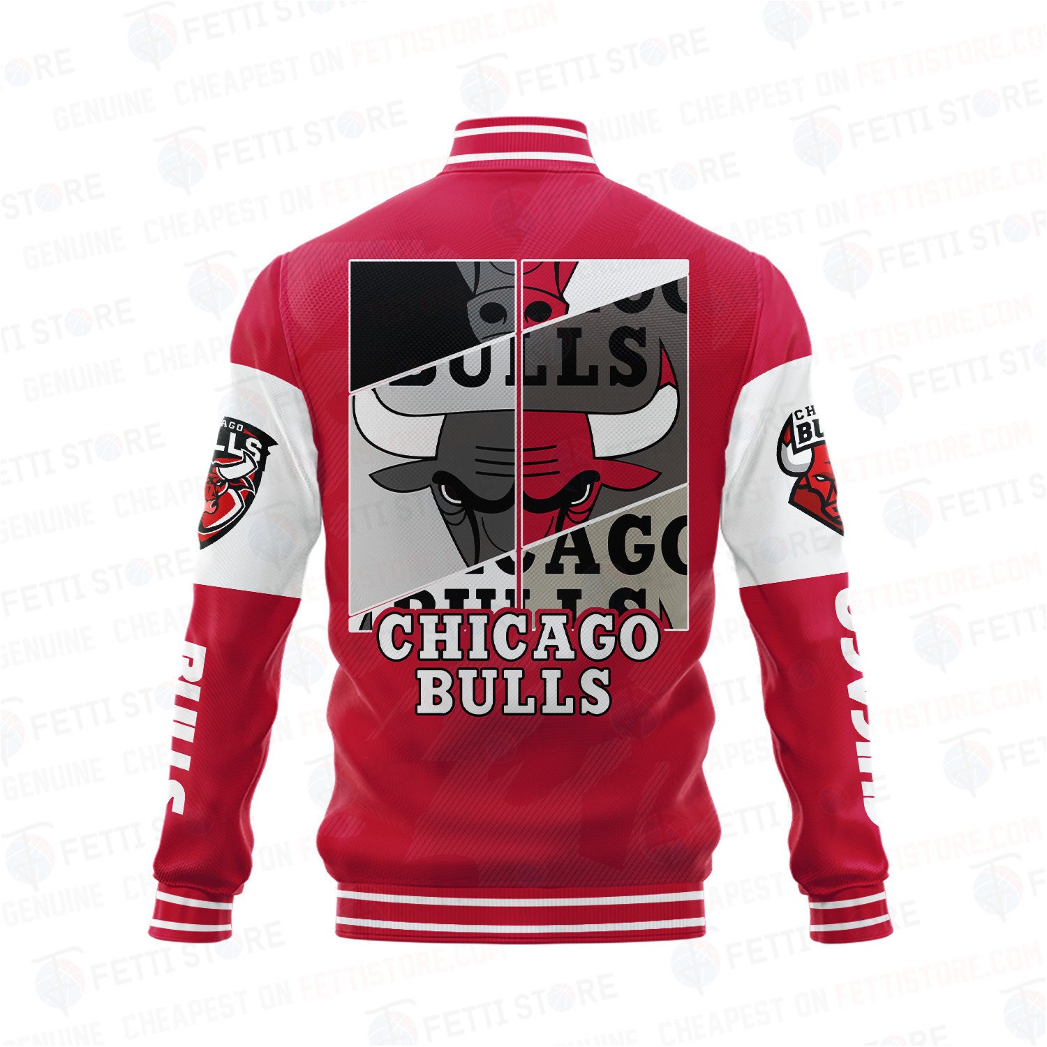 Chicago Bulls National Basketball Association Varsity Jacket SH1 V7