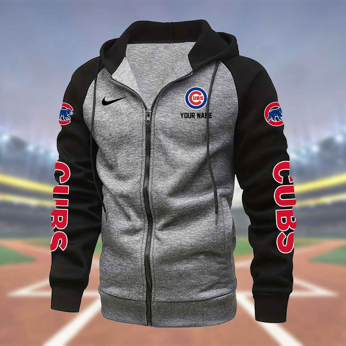 Chicago Cubs Zipper Hoodie