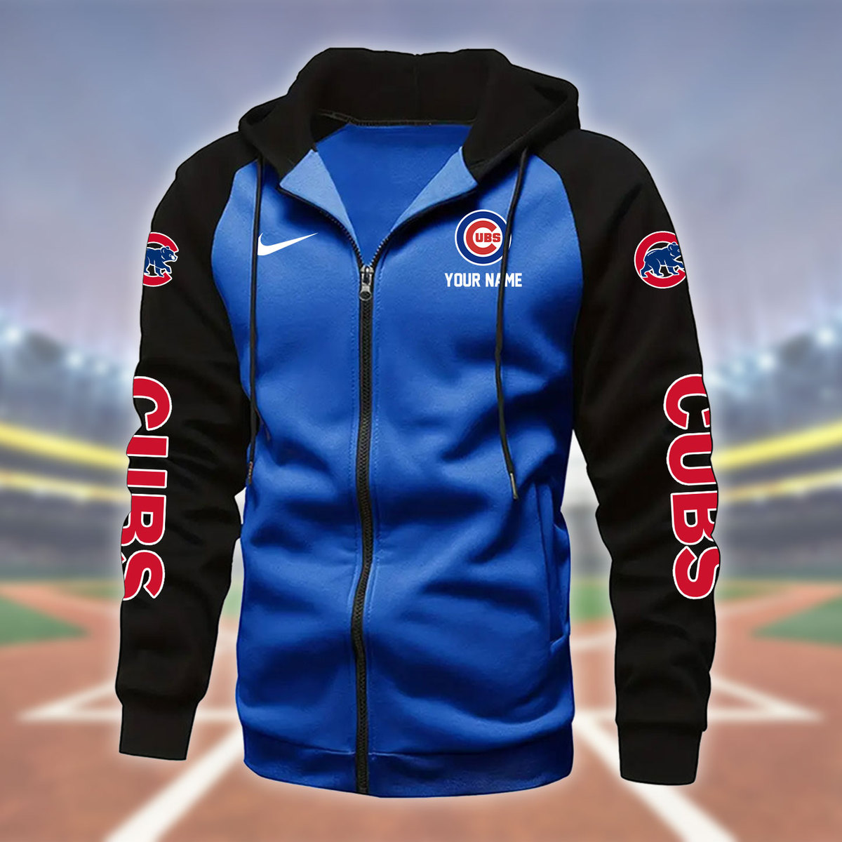 Chicago Cubs Zipper Hoodie
