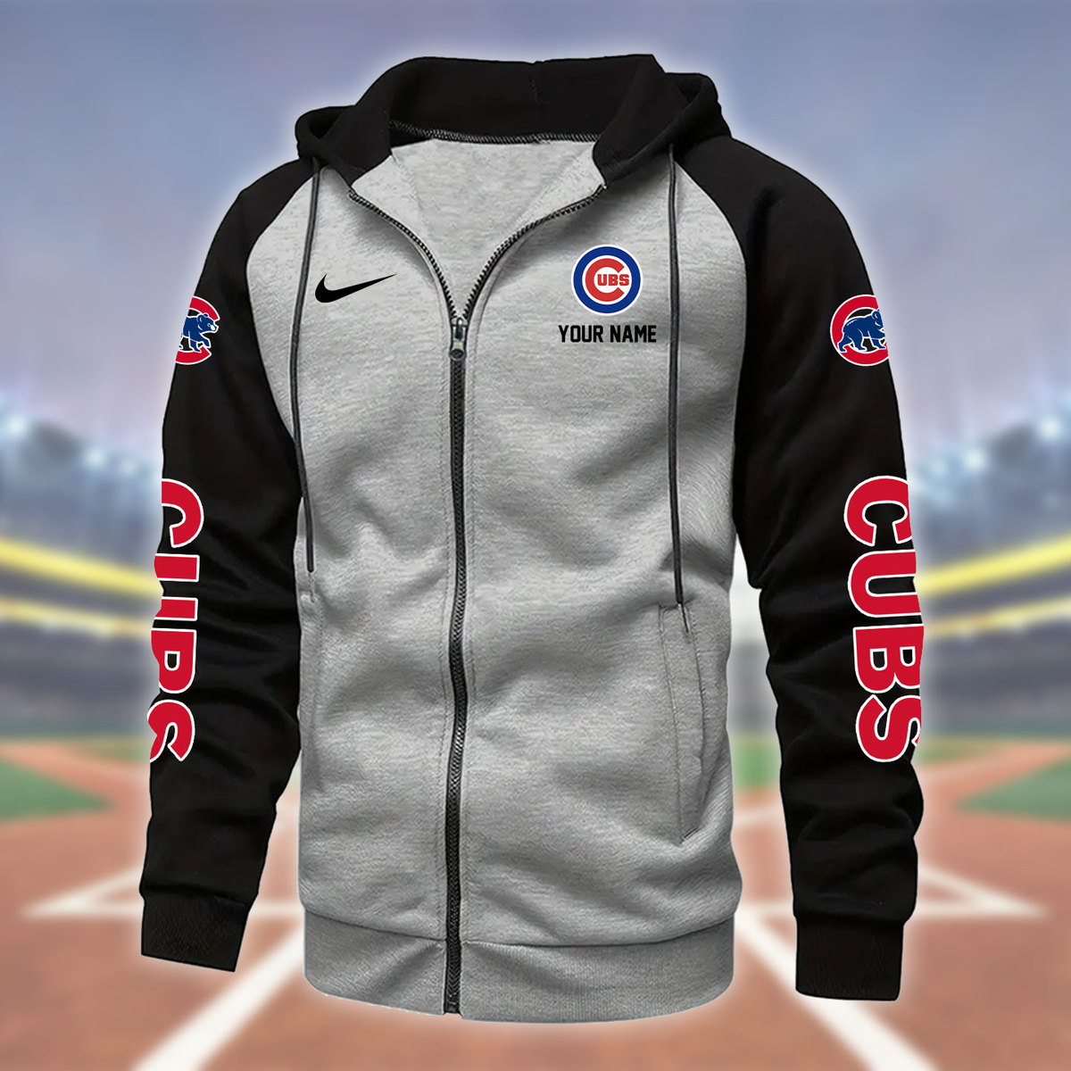Chicago Cubs Zipper Hoodie