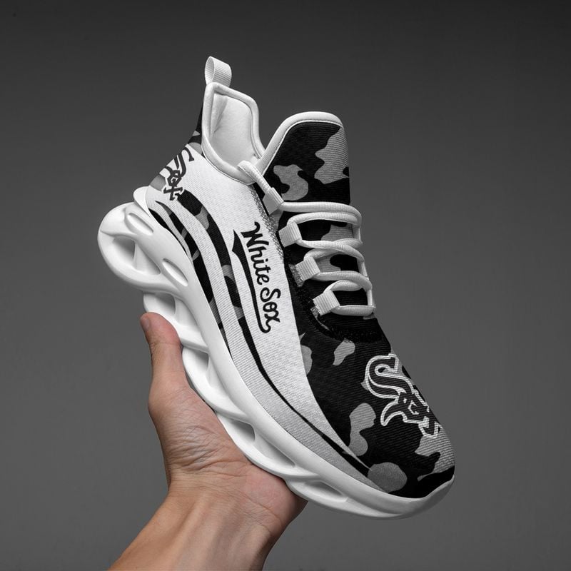 Chicago White Sox Camo Pattern Max Soul Shoes NEW019738