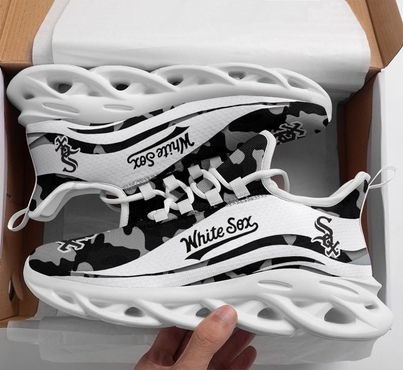 Chicago White Sox Camo Pattern Max Soul Shoes NEW019738
