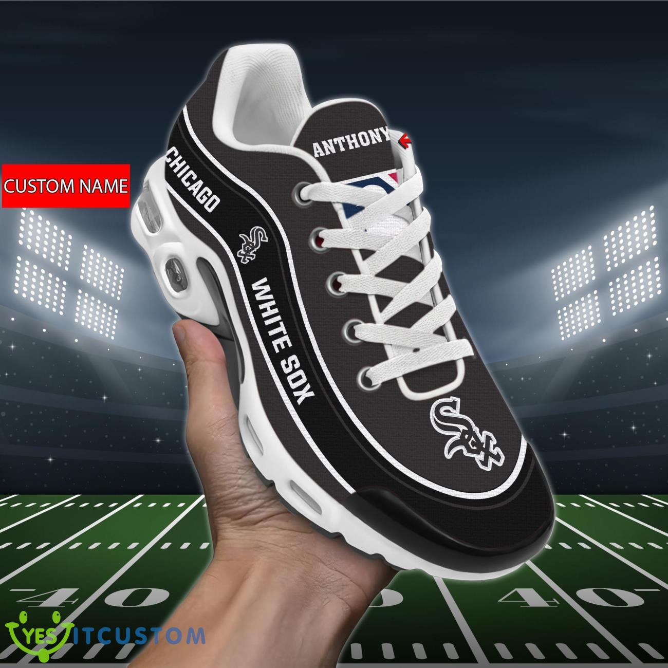 Chicago White Sox MLB Personalized Name Air Cushion Sports Shoes Sneaker KLTNS220229