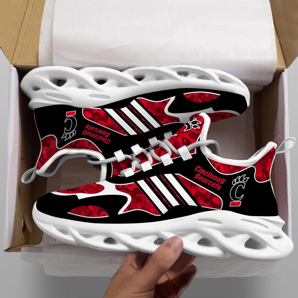 Cincinnati Bearcats Max Soul Clunky, Camo Running Sneakers For Fan Ever