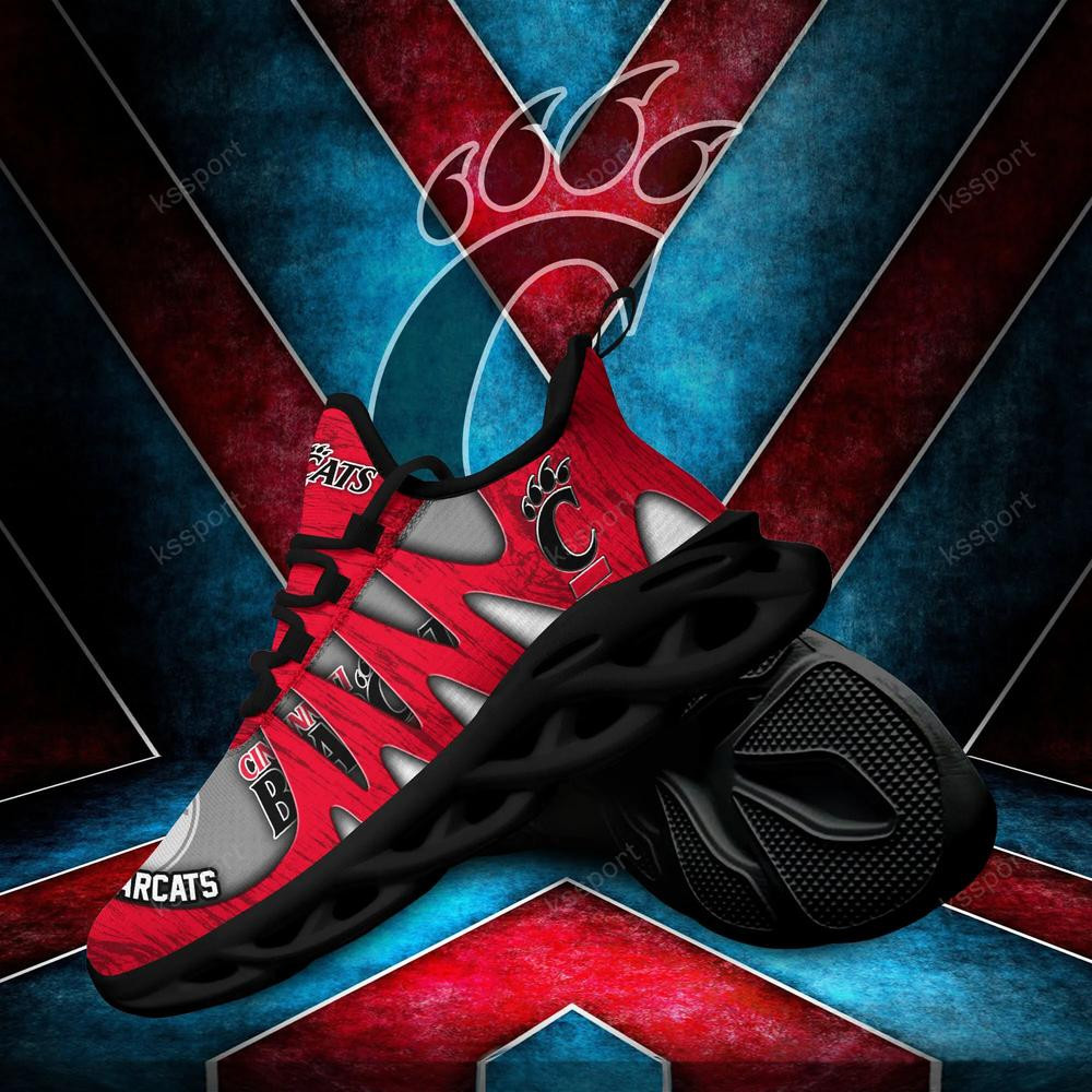 Cincinnati Bearcats Max Soul Shoes, Running Sneakers