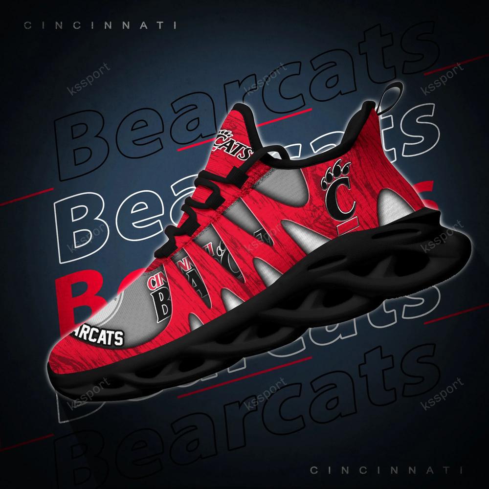 Cincinnati Bearcats Max Soul Shoes, Running Sneakers  