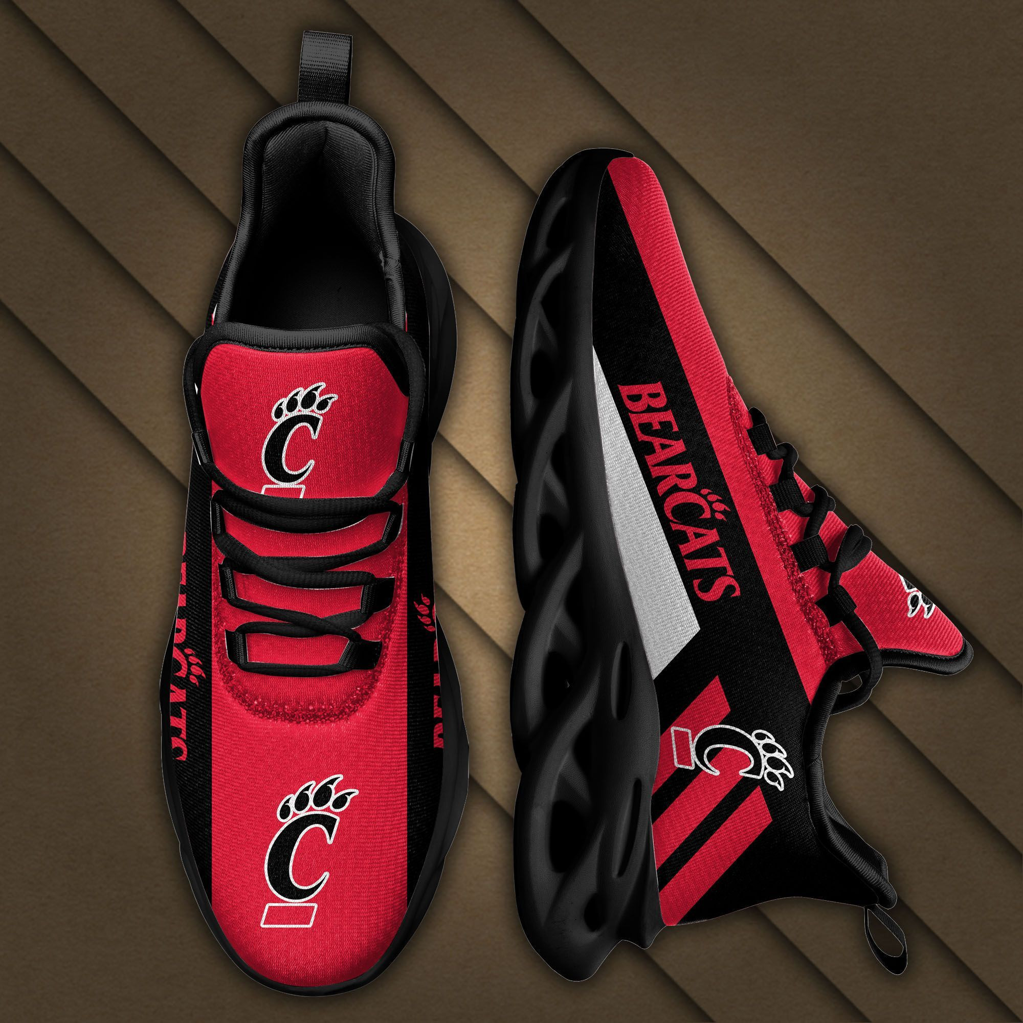 Cincinnati Bearcats Max Soul Sneakers Shoes