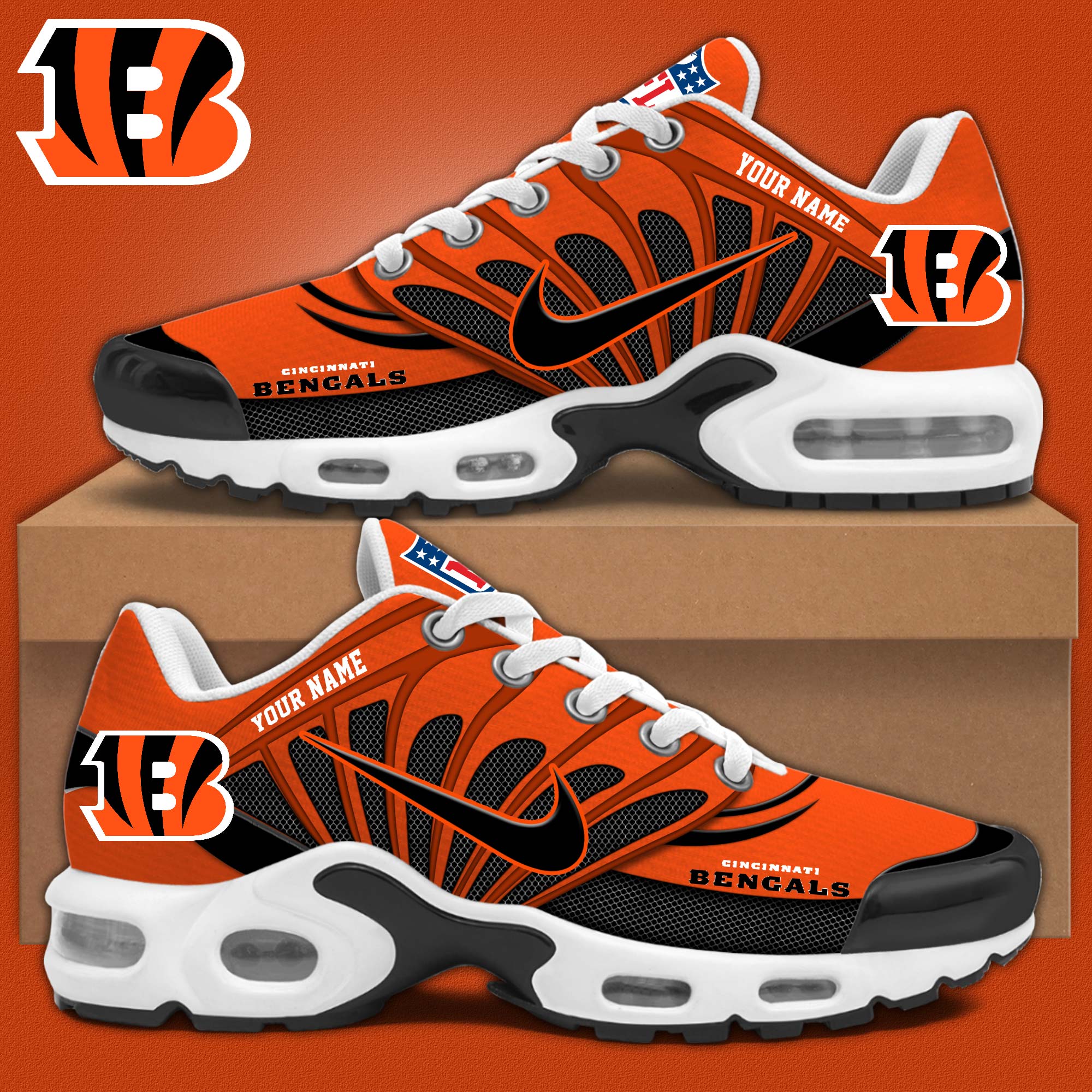Cincinnati Bengal Sneakers 2024
