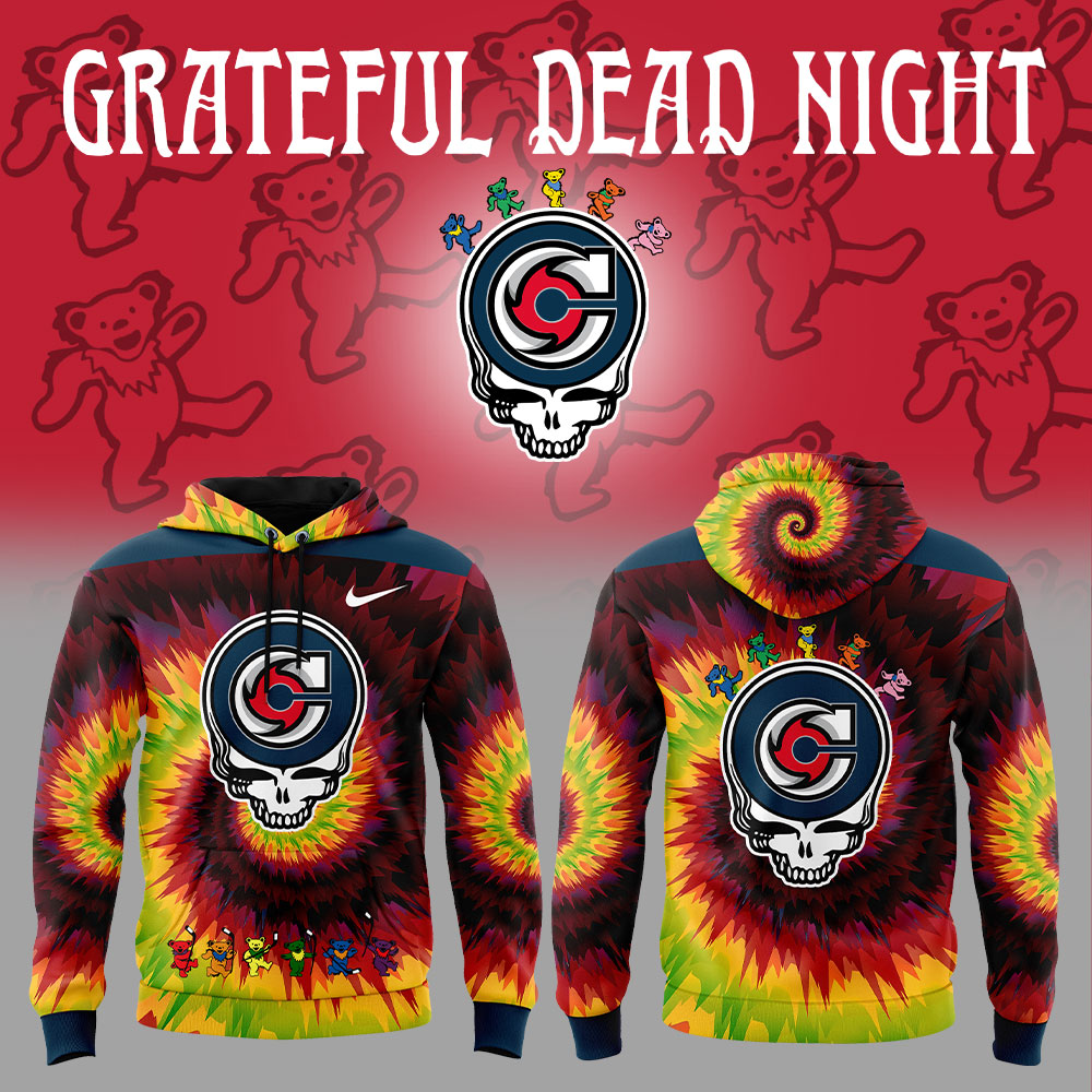Cincinnati Cyclones Grateful Dead Night Hoodie