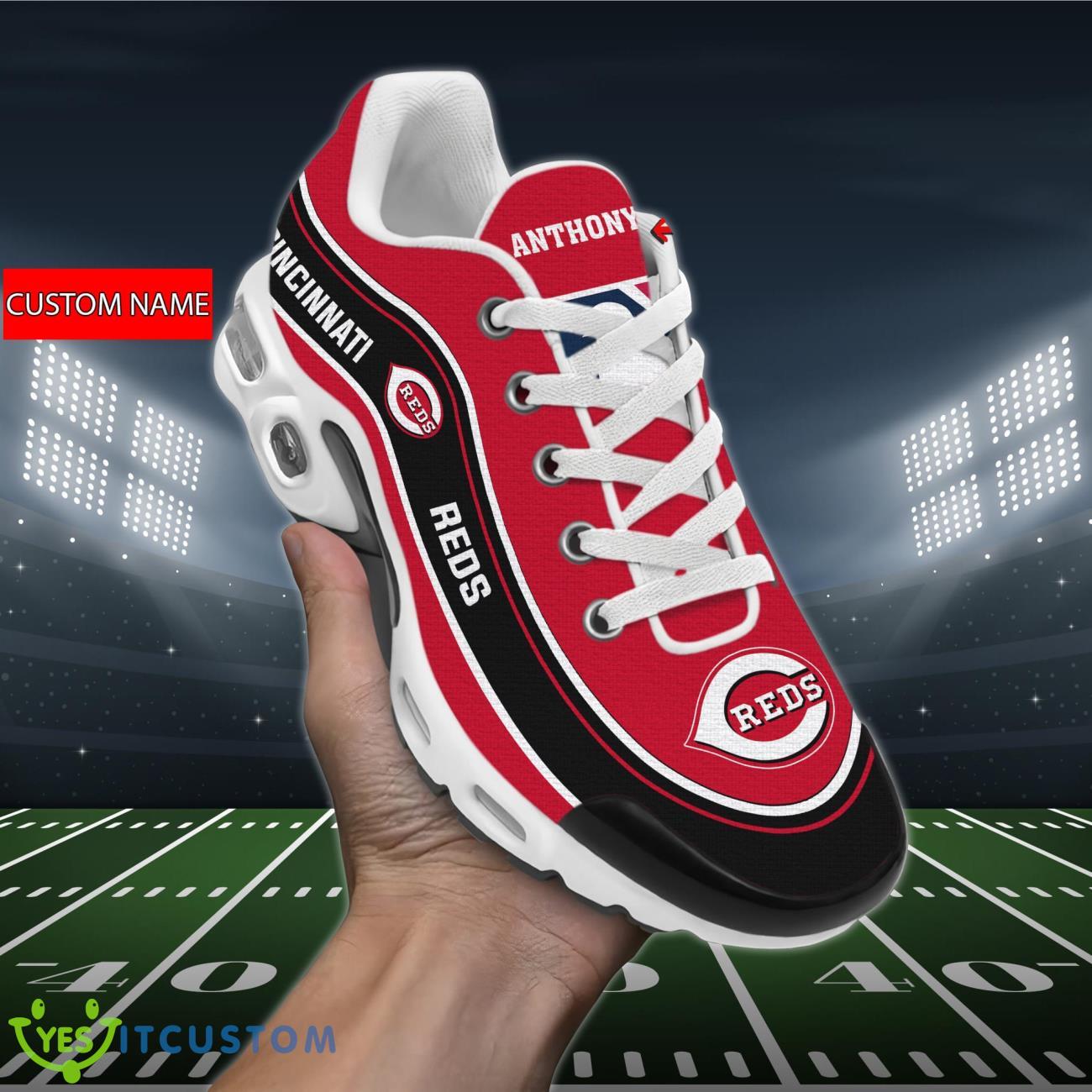 Cincinnati Reds MLB Personalized Name Air Cushion Sports Shoes Sneaker KLTNS220234